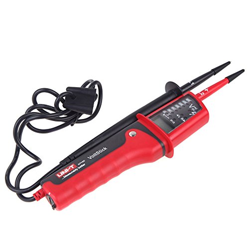 Wenquan, UT15C Voltage Detector Handhold Test Device IP65 Water Resistant(color:RED)