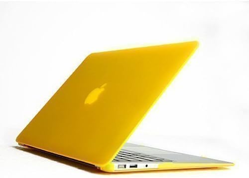 MacCase Protective Macbook Slim Case Cover for 11" Macbook Air - Yellow