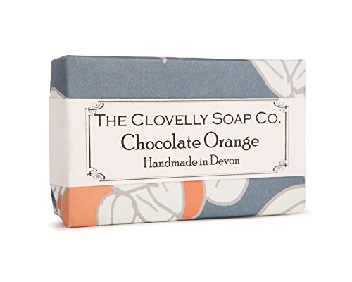 Clovelly Soap Co natürliche, handgefertigte Schokoladen-Orangen-Seife für alle Hauttypen 100g