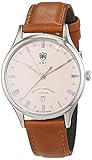 DuFa Unisex Analog Quarz Uhr mit Leder Armband DF-9006-10