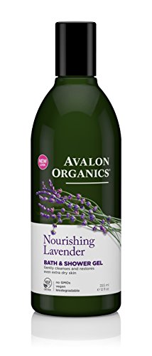 Avalon Organics Lavender Bath and Shower Gel 355ml