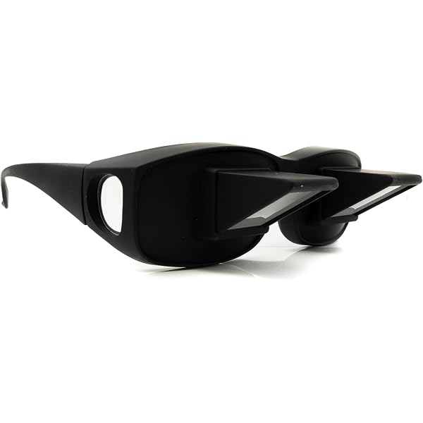 Lunettes Réfracteur Prisme - Pour Lire Allongé - Noir