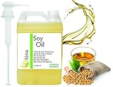 🌼 El aceite de soja es un aceite con ALTO CONTENIDO EN VITAMINAS A, B6, B12, C, K y calcio, magnesio y potasio. Todos estos beneficios convierten al aceite de soja en un magnífico aliado antioxidante para combatir los signos del envejecimiento, los radicales libres y calmar y nutrir las pieles secas y sensibles.