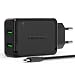 Produktbild Tronsmart Quick Charge 2.0 USB Ladegerät 4,8A/36W mit 2 VoltIQ Ladeport für iPhone, iPad, Andriod Gerät und mehr