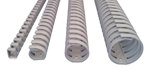 Preisvergleich Produktbild 1m FLEX Verdrahtungskanal (Rund Ø 20mm - 2x50cm)