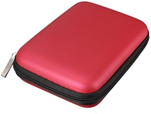Angelo Caro-Portable Hard Disk Drive Shockproof Zipper Cover Bag Case 2.5" HDD Bag
