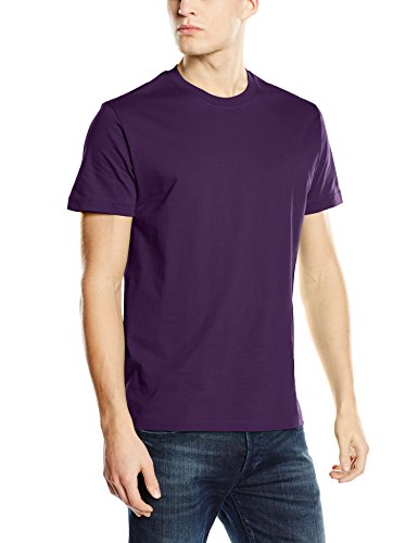 StedmanApparel Men's Classic/St2000 T Shirt, Purple (Deep Berry), L UK