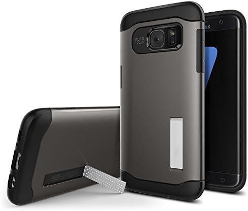 LIFETIME WARRANTY DNA Armour Bodyguard Kickstand for Samsung Galaxy S7 Edge Accessory Case and Dual Level Layer Hard Protective Shell Cover Extreme Shock Proof and Shatter Resistant