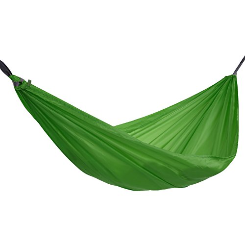 Preisvergleich Produktbild OUTAD Ultra Parachute Nylon Hängematte (Grün, Doppel)