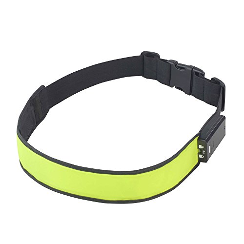 Time To RunUSB Rechargeable High Visibility LED Reflective Running/Cycling/Walking Safety Belt Ideal For Running, Walking, Cycling, Horse Riding