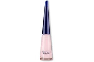 ‎HEROME Herome Unterlack Gerillte Nagelplatten (Ridge Filling Base Coat) - Rillenfüller zum Ausgleich von Rillen und Unebenheiten, versiegelt den Nagel gegen Farbstoffe aus Nagellack. - 10ml.