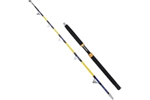 AIXIYIYI Angelruten zum Schleppen, Bootsrute, 1,65/1,8 m, Reihe von Angelruten für Boot, deckt alles von der Bar bis zum Heilbutt ab