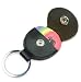 Produktbild zcsmg tragbar Gitarre Plektrum Plektron Picks Halterung Fall Leder Schlüsselanhänger Plektrum Fall (schwarz)