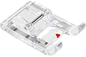 DREAMSTITCH 859806011 Snap On Satin Stitch Presser Foot (F) for Elna,Janome Sewing Machine - 859806011