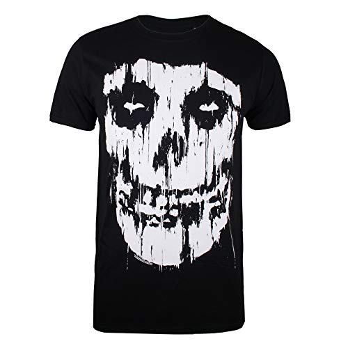 Misfits Streak Fiend Camiseta, Negro (Black BLK), S para Hombre