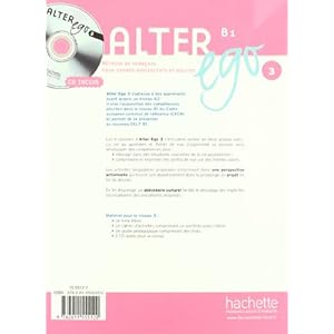 Alter ego. Livre de l'élève. Con CD Audio. Per le Scuole superiori: 3