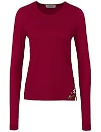 Dorothee Schumacher Mujer Cutting Edge Jersey Cuello Redondo Color Rojo Frambuesa