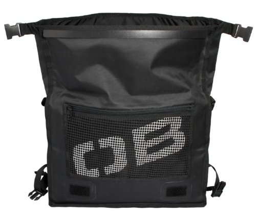 Overboard Wasserdichte Kurier Tasche, Carbon, 43 x 32 x 5 cm, OB1046C - 4