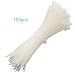 Produktbild 100 Stück Nylon Kabelbinder 300x4mm -- weiß