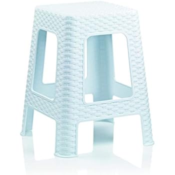 Sitzbanke Hocker Mobel Wohnen Badhocker Badezimmerhocker Hocker Sitzhocker Fusshocker Kunststoff Weiss Rattan Patronlarinensesindeyiz Org