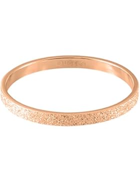 Quiges Edelstahl Stapelring Füllring mit polierter Struktur 2mm Höhe (verschiedene Ringgrößen und -farben)