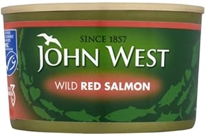 John West Wild Red Salmón 213g x 6