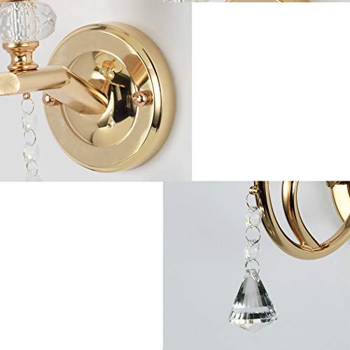 YJFFAN Wand Lampe, Innenraum Wohnzimmer Hintergrund Wand Lampe Schlafzimmer Nachtlampe Einfache Korridor Gang Einkopfwand Lampe Warmes Licht (Glühbirnen Nicht Enthalten), F