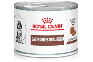 Royal Canin Veterinary Gastrointestinal Puppy Ultra Soft Mousse | 12 x 195 g | Alimento Completo para Cachorros | para Ayudar en Caso de Trastornos Agudos de la absorción intestinal