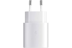 SAMNEER Ładowarka USB C, 25 W, szybka ładowarka do Samsung Galaxy S20, S21 FE, S21 Ultra 5G, S22, Note 20, A52S, A53, A72, M43, M53, Z Fold3, Fold4, Flip 3, Flip 4, Super Fast Charging zasilacz typu C (biała)