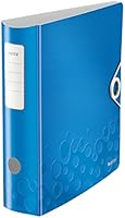 Leitz Wow Active A4 Lever Arch File - Metallic Blue