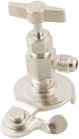 Threaded Can Tap Valve Bottle Opener for R134a/R12 Refrigerant