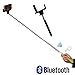 Produktbild BLACK Z07-5 Wireless Portable Bluetooth Control Autodyne Frequency Chargeable Extendable Camera Holder Handheld Monopod Selfie Stick with Adjustable Phone Adapter Holder Frame Multi Functional for Cameras and Mobile Phones by Monopod