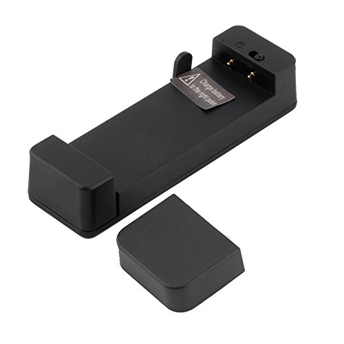 Emily Black Universal External Cellphone Battery Charger Dock Cradle for Smartphone black