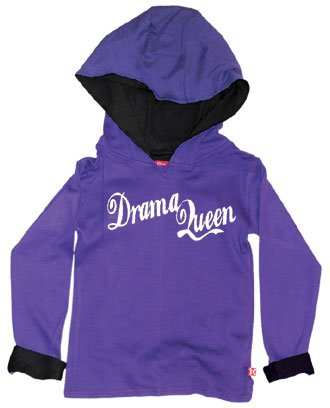 Stardust Kids Drama Queen Hoody 9 - 10 Yrs (Purple)