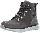 Treadlite sole by UGG UGG Caulder Dark Grey Botas de Cuero Impermeable Gris, Botas de Hombre, 43 Gris