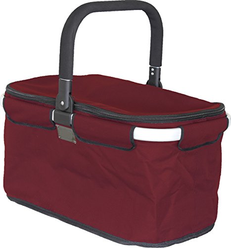 Preisvergleich Produktbild HSP EINKAUFSKORB PALERMO BORDEAUX