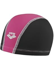 arena Unix Gorro de Natación, Negro (Black / Fuchsia), Única