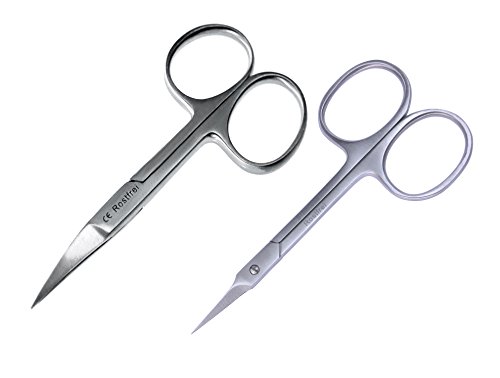 Wittex left-handed set of skin and nail scissors