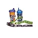 Petite Creations Blue Childs Bottle/Beaker/Sippy Cup Holder No Throw Tether Chain