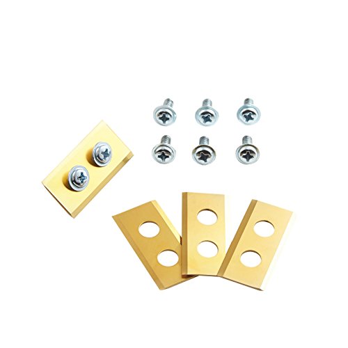 30X Titanium Coated Robot Mower Replacement Blades fit WORX ROBOT LAWN MOWER - 3