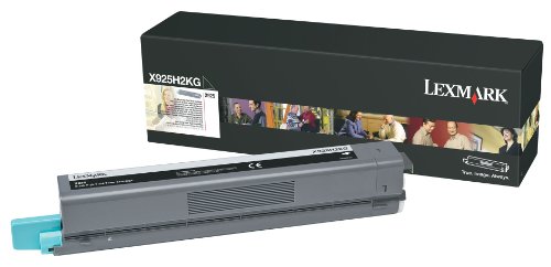 Lexmark X925H2KG X925 Tonerkartusche Hohekapazität 8.500 Seiten, schwarz