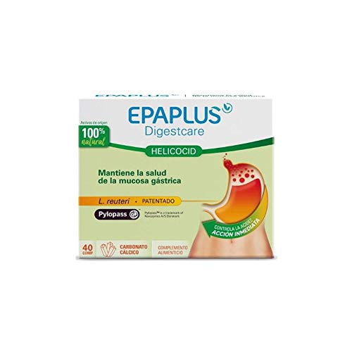 Peroxfarma EPAPLUS DIGEStCARE HELICOCID 100% NATURAL 40 COMPRIMIDOS