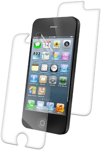 Zagg invisibleSHIELD Full Body Coverage for New Apple iPhone 5C Screen Protector Clear Skin (Front + Back) invisible shield