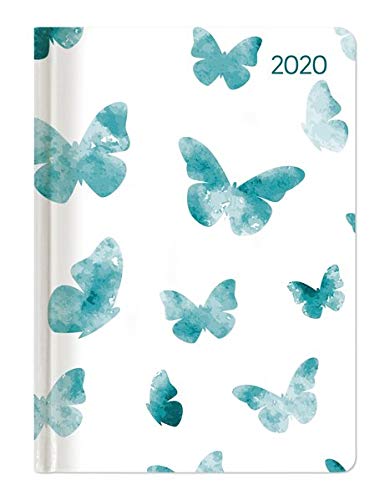 Ladytimer Butterflies 2020 - Schmetterlinge - Taschenkalender A6 (11 x 15) - Weekly - 192 Seiten - Notizbuch - Terminplaner