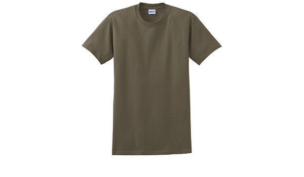 gildan olive t shirt