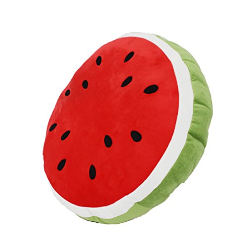 Rundes Wassermelonen Kissen Plüsch Spielzeug 45cm - 5
