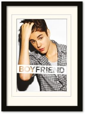 Justin Bieber Boyfriend A3 Framed and Mounted Print
