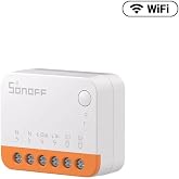 SONOFF MINIR4 WIFI Kablosuz Anahtar, 2 Y&ouml;nl&uuml; Akıllı Anahtar Mikro Mod&uuml;l, R&ouml;le S&ouml;kme Modu, APP Kontrol&uuml;, Alexa, Google Home,10