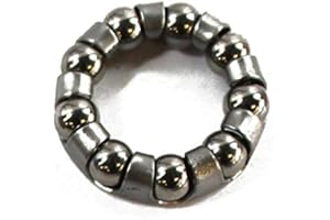 RIDEWILL BIKE Gabbia S151 9 Sfere 1/4'' Movimento Centrale BSA 29,5mm (Cuscinetti Movimento Centrale) / Bearing Cage S151 9 Balls 1/4'' BSA Bottom Bracket 29,5mm (Bottom Bracket Bearings)