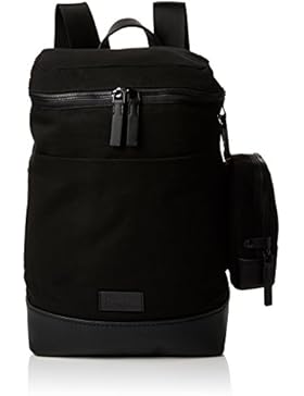 Calvin Klein Herren Modern Bound Fashion Backpack Rucksack, Schwarz (Black), 20x53x35 cm